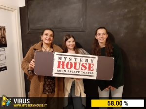 escape room mystery house torino Virus 404