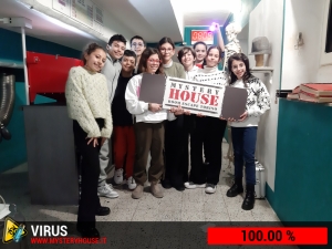 escape room mystery house torino Virus 404