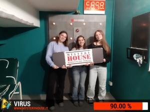 escape room mystery house torino Virus 404