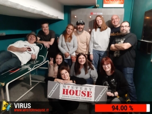 escape room mystery house torino Virus 404