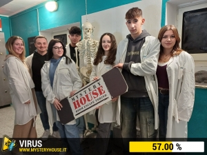 escape room mystery house torino Virus 404