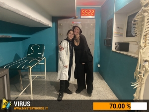 escape room mystery house torino Virus 404