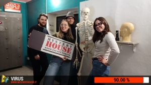 escape room mystery house torino Virus 404