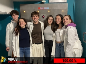 escape room mystery house torino Virus 404