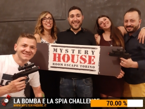 escape room mystery house torino Challenge