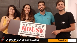 escape room mystery house torino Challenge