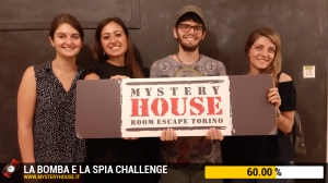 escape room mystery house torino Challenge