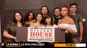 escape room mystery house torino Challenge