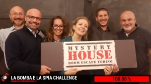 escape room mystery house torino Challenge