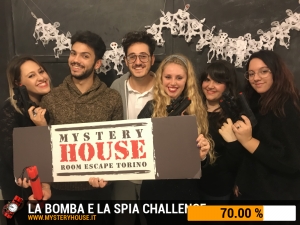 escape room mystery house torino Challenge