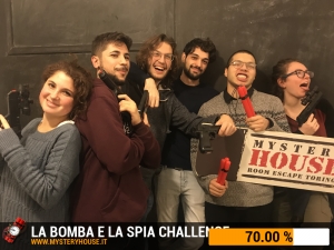 escape room mystery house torino Challenge