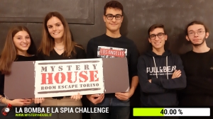 escape room mystery house torino Challenge