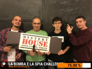 escape room mystery house torino Challenge