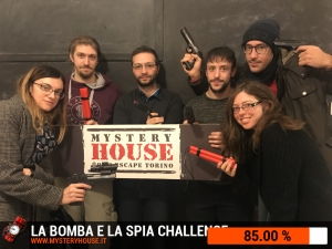 escape room mystery house torino Challenge