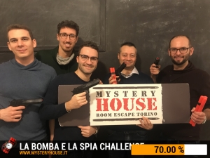 escape room mystery house torino Challenge