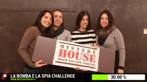 escape room mystery house torino Challenge