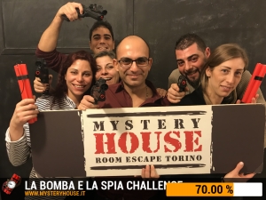 escape room mystery house torino Challenge