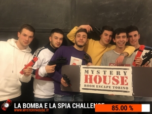 escape room mystery house torino Challenge