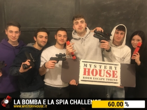 escape room mystery house torino Challenge