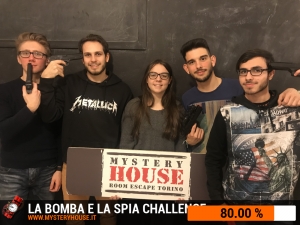 escape room mystery house torino Challenge