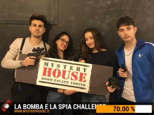 escape room mystery house torino Challenge