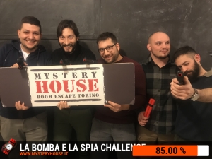 escape room mystery house torino Challenge