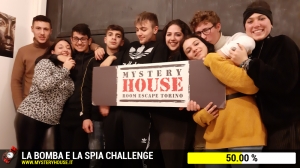 escape room mystery house torino Challenge