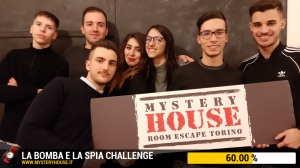 escape room mystery house torino Challenge