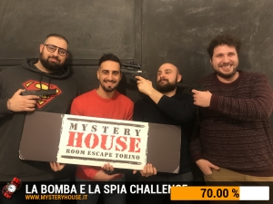 escape room mystery house torino Challenge