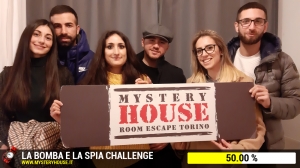 escape room mystery house torino Challenge