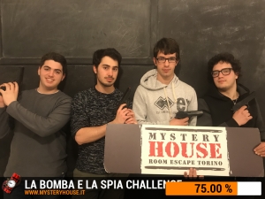 escape room mystery house torino Challenge