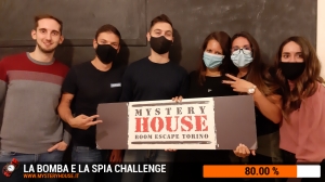 escape room mystery house torino Challenge