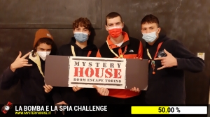 escape room mystery house torino Challenge