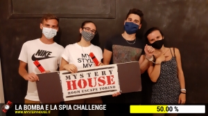 escape room mystery house torino Challenge