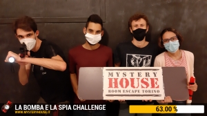 escape room mystery house torino Challenge