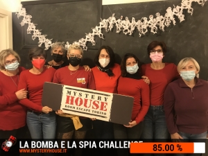 escape room mystery house torino Challenge