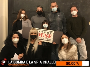 escape room mystery house torino Challenge