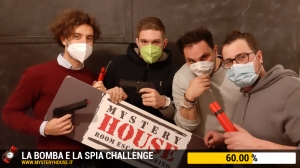 escape room mystery house torino Challenge