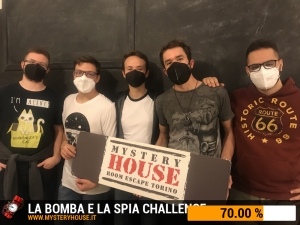 escape room mystery house torino Challenge