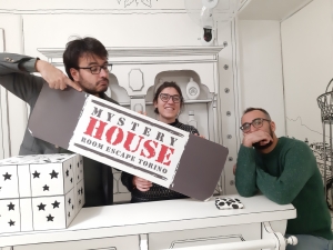 escape room mystery house torino 2D il collezionista