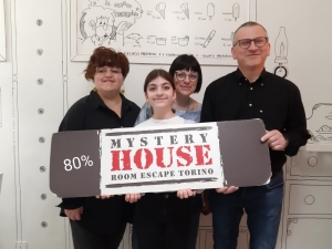 escape room mystery house torino 2D il collezionista