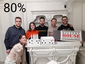 escape room mystery house torino 2D il collezionista