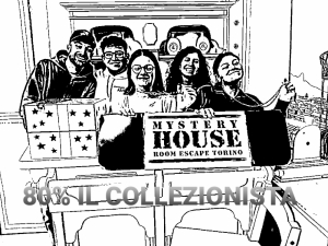 escape room mystery house torino 2D il collezionista