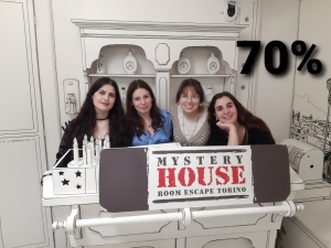 escape room mystery house torino 2D il collezionista