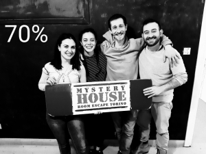 escape room mystery house torino 2D il collezionista