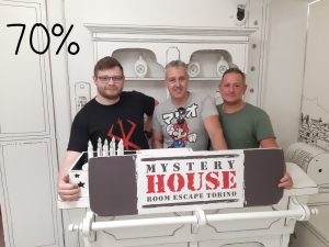 escape room mystery house torino 2D il collezionista