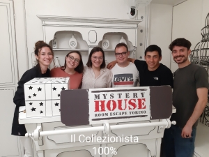 escape room mystery house torino 2D il collezionista