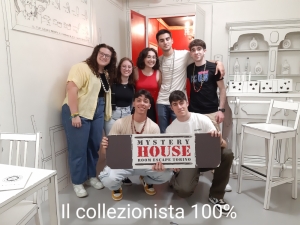 escape room mystery house torino 2D il collezionista