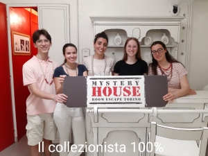 escape room mystery house torino 2D il collezionista