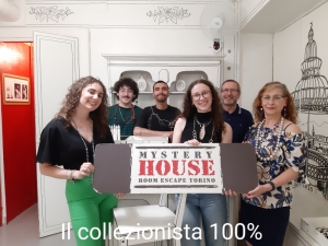 escape room mystery house torino 2D il collezionista